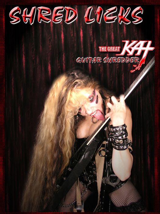 THE GREAT KAT GUITAR SHREDDER PHOTOS!