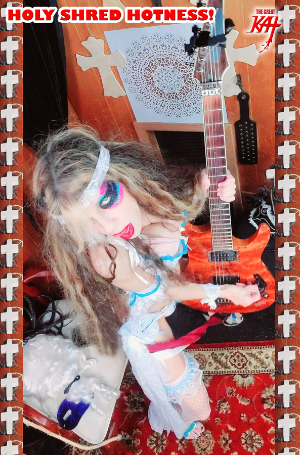 BACH'S AIR ON THE G STRING MOSH RECORDING and MUSIC VIDEO by THE GREAT KAT!