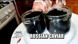 RUSSIAN CAVIAR! From "CHEF GREAT KAT COOKS RUSSIAN CAVIAR AND BLINI WITH RIMSKY-KORSAKOV" VIDEO!!