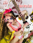 SHRED GUITAR BABE! From "CHEF GREAT KAT COOKS RUSSIAN CAVIAR AND BLINI WITH RIMSKY-KORSAKOV" VIDEO!!