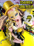 VIOLIN/GUITAR DOUBLE MANIAC!! From "CHEF GREAT KAT COOKS RUSSIAN CAVIAR AND BLINI WITH RIMSKY-KORSAKOV" VIDEO!!