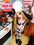 CHEF GREAT KAT COOKS PAGANINIS RAVIOLI! From CHEF GREAT KAT COOKS PAGANINI'S RAVIOLI!