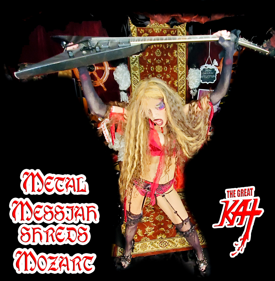 METAL MESSIAH SHREDS MOZART! from CHEF GREAT KAT BAKES GERMAN APPLE STRUDEL WITH MOZART VIDEO!