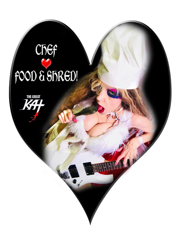 CHEF LOVES FOOD & SHRED!