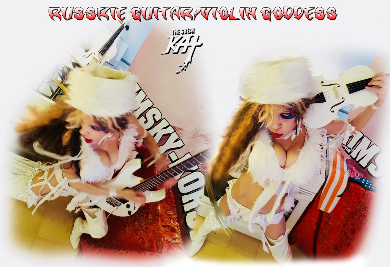 RUSSKIE GUITAR/VIOLIN GODDESS