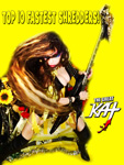 TOP 10 FASTEST SHREDDERS! From "CHEF GREAT KAT COOKS RUSSIAN CAVIAR AND BLINI WITH RIMSKY-KORSAKOV" VIDEO!