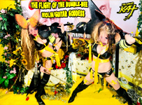 FLIGHT OF THE BUMBLE-BEE VIOLIN/GUITAR GODDESS!! From "CHEF GREAT KAT COOKS RUSSIAN CAVIAR AND BLINI WITH RIMSKY-KORSAKOV" VIDEO!