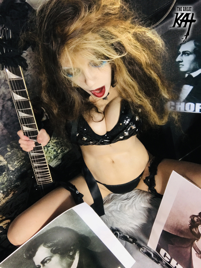 THE GREAT KAT'S CHOPIN'S FUNERAL MARCH RECORDING AND MUSIC VIDEO!