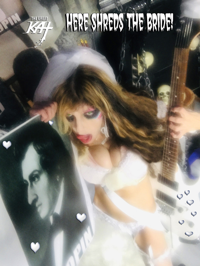 THE GREAT KAT'S CHOPIN'S FUNERAL MARCH RECORDING AND MUSIC VIDEO!