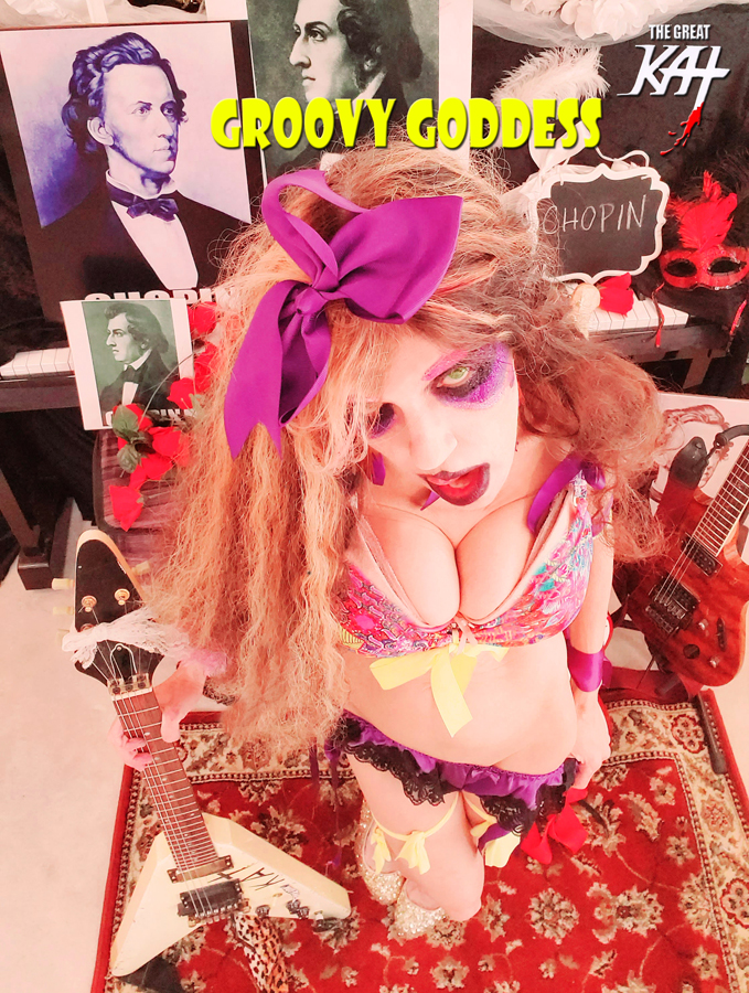 THE GREAT KAT'S CHOPIN'S FUNERAL MARCH RECORDING AND MUSIC VIDEO!