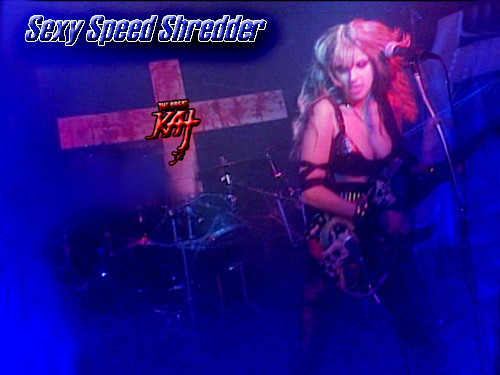 THE GREAT KAT GUITAR SHREDDER PHOTOS!