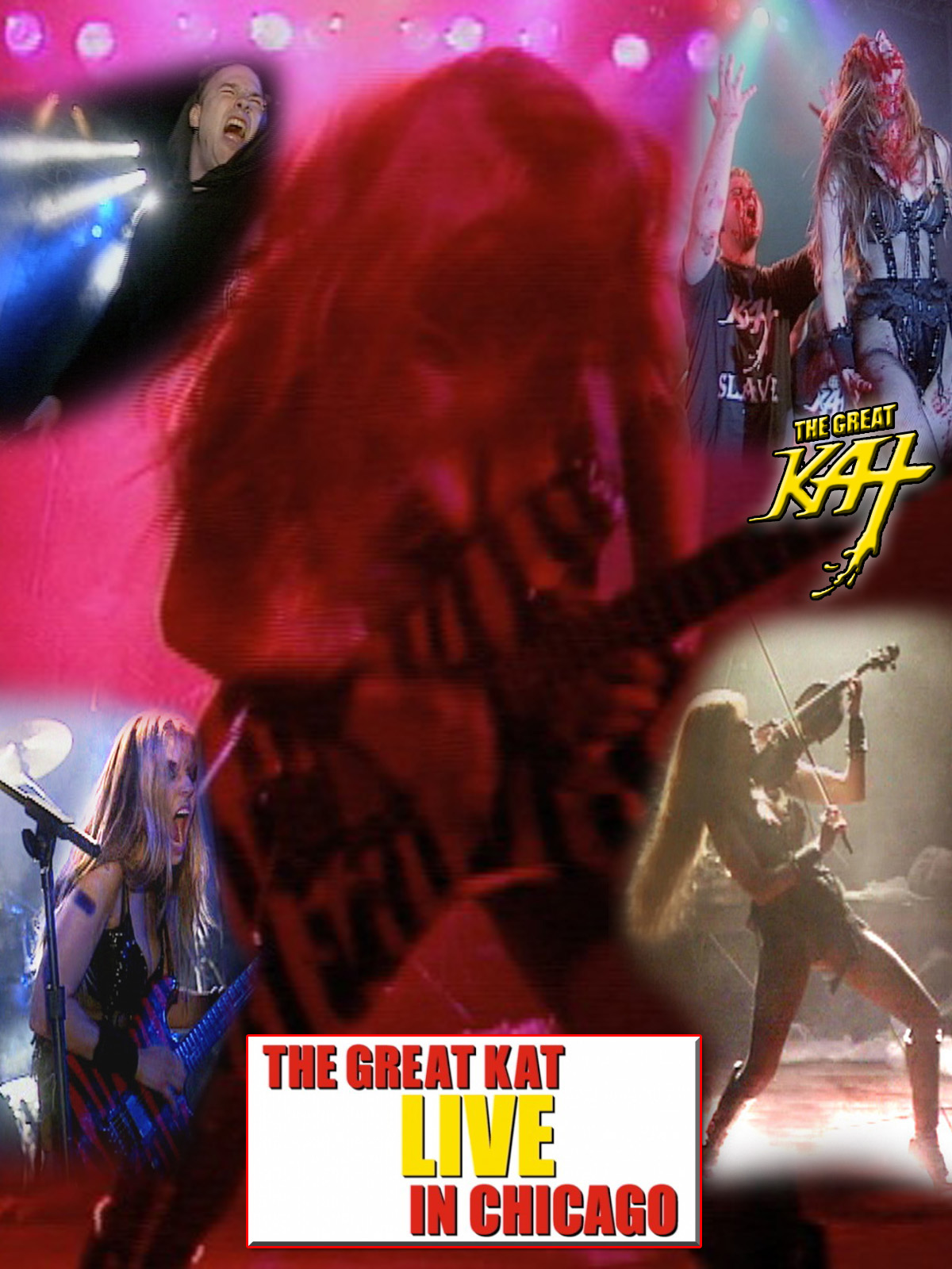 "LIVE IN CHICAGO" - THE GREAT KAT GUITAR/VIOLIN GODDESS SHREDS LIVE in CHICAGO on TOUR! MUSIC VIDEO PREMIERES on AMAZON PRIME!