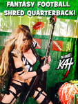 FANTASY FOOTBALL SHRED QUARTERBACK!