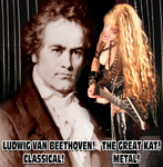 LUDWIG VAN BEETHOVEN! THE GREAT KAT! CLASSICAL! METAL!