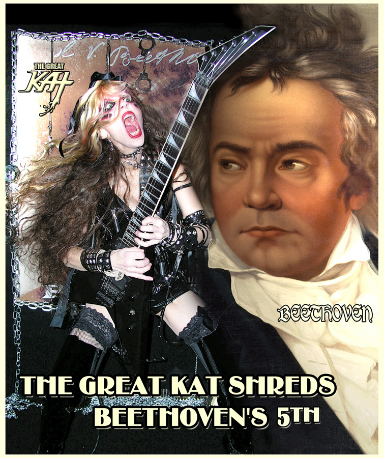 THE GREAT KAT SHREDS BEETHOVEN'S 5TH!