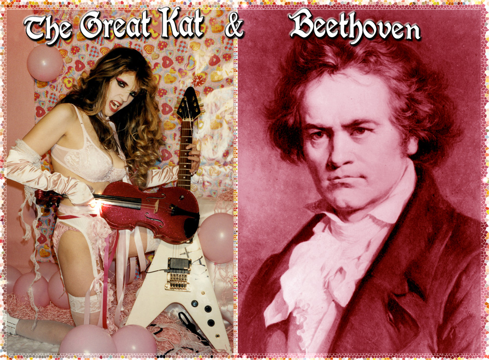 THE GREAT KAT & BEETHOVEN!