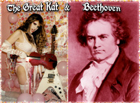 THE GREAT KAT & BEETHOVEN!