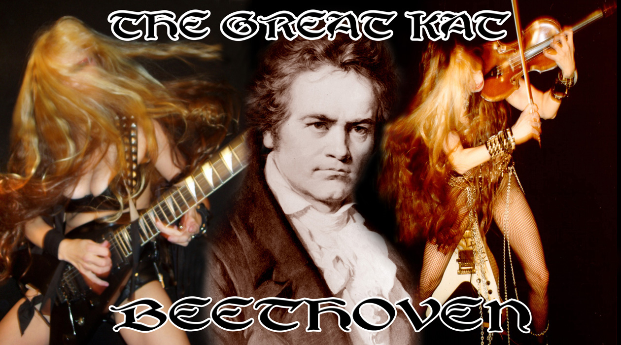 THE GREAT KAT GUITAR/VIOLIN VIRTUOSO & BEETHOVEN!