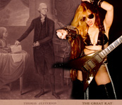 THOMAS JEFFERSON! THE GREAT KAT!