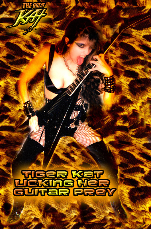 THE GREAT KAT GUITAR SHREDDER PHOTOS!