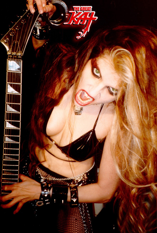 THE GREAT KAT GUITAR SHREDDER PHOTOS!