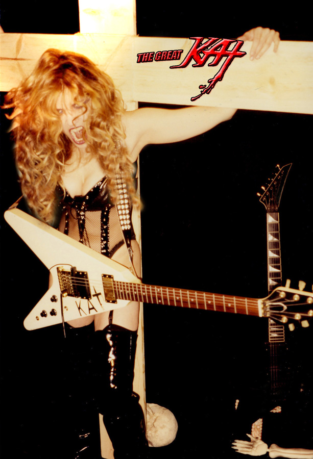 THE GREAT KAT GUITAR SHREDDER PHOTOS!