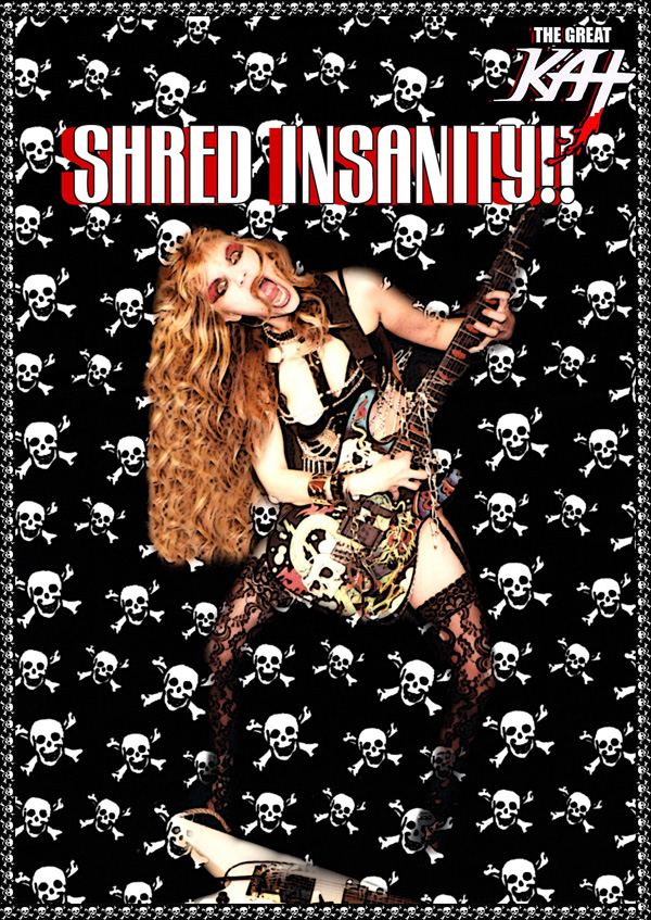 THE GREAT KAT GUITAR SHREDDER PHOTOS!