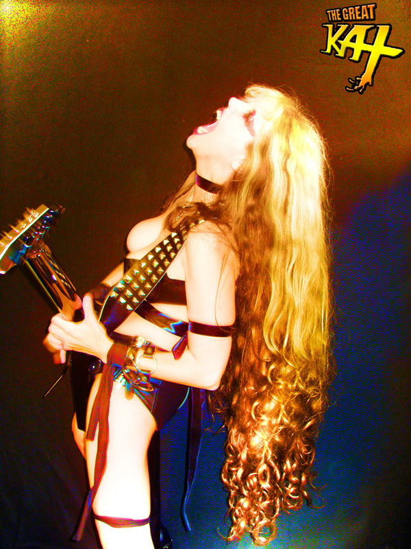 THE GREAT KAT GUITAR SHREDDER PHOTOS!