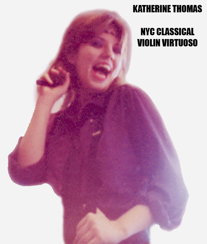 KATHERINE THOMAS! (Before The Great Kat!) in NYC! Personal History Photo!