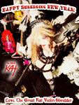 HAPPY SHREDDING NEW YEAR! Love, The Great Kat Violin Shredder