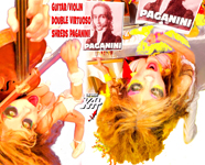 PAGANINI'S MOTO PERPETUO FOR GUITAR AND VIOLIN RECORDING and MUSIC VIDEO by THE GREAT KAT!