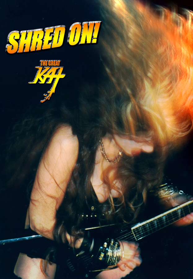 THE GREAT KAT GUITAR SHREDDER PHOTOS!