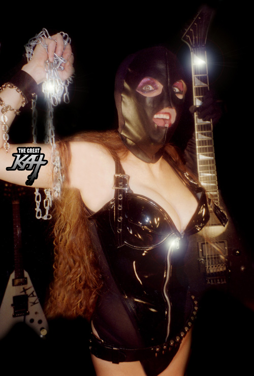 THE GREAT KAT GUITAR SHREDDER PHOTOS!