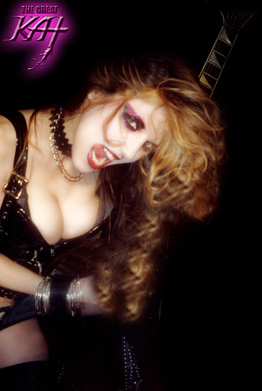 THE GREAT KAT GUITAR SHREDDER PHOTOS!