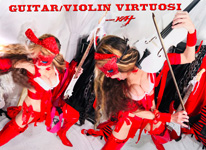 LEGENDARY GUITAR/VIOLIN SHREDDER THE GREAT KAT'S VIVALDI'S THE FOUR SEASONS PROMO!