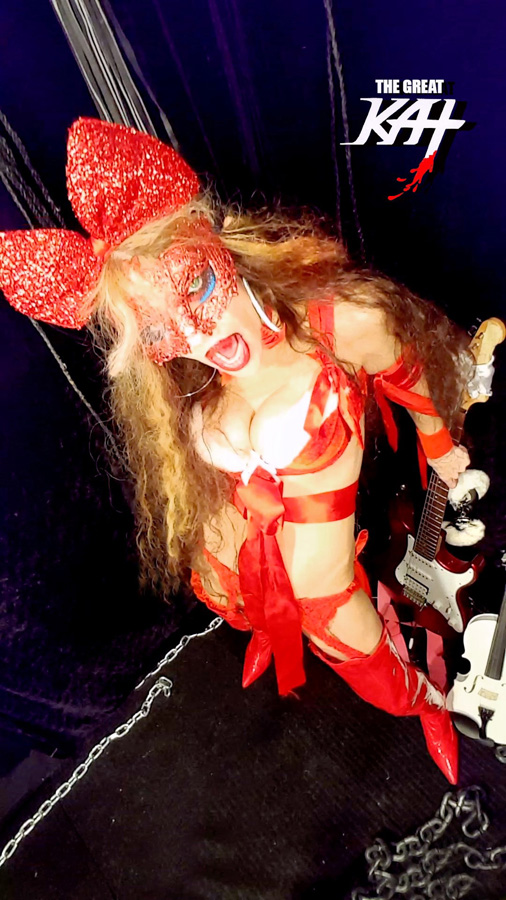 LEGENDARY GUITAR/VIOLIN SHREDDER THE GREAT KAT'S VIVALDI'S THE FOUR SEASONS PROMO!