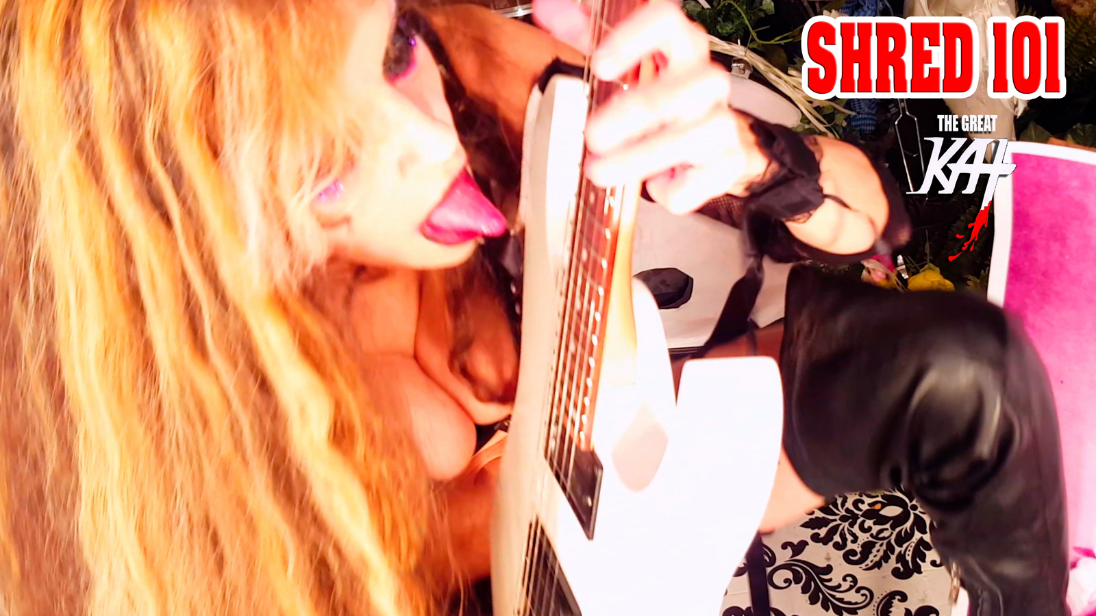 SHRED 101  NEW GREAT KAT SINGLE PREMIERES on iTUNES! Its BACK to SHRED SCHOOL with THE GREAT KAT TOP 10 FASTEST SHREDDERS OF ALL TIME!