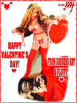 HAPPY VALENTINES DAY! FROM GODDESS KAT & FLUFFY!