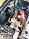 SHREDDING in CARS with THE GREAT KAT! From NEW BEETHOVEN RECORDING AND MUSIC VIDEO! CELEBRATE BEETHOVEN'S 250TH BIRTHDAY-DEC 16, 2020-with THE GREAT KAT REINCARNATION of BEETHOVEN! 