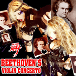 BEETHOVEN'S VIOLIN CONCERTO for GUITAR AND VIOLIN! From NEW BEETHOVEN RECORDING AND MUSIC VIDEO! CELEBRATE BEETHOVEN'S 250TH BIRTHDAY-DEC 16, 2020-with THE GREAT KAT REINCARNATION of BEETHOVEN! 