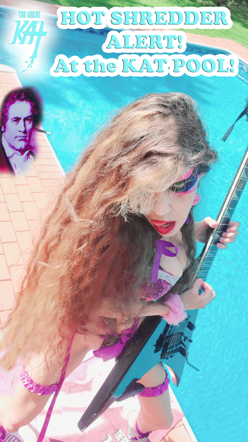 BEETHOVEN MOSH 2 & BEETHOVEN'S "EROICA SYMPHONY for GUITAR and SYMPHONY ORCHESREA" GREAT KAT MUSIC VIDEO DVD SINGLES! CELEBRATE BEETHOVEN'S 250TH BIRTHDAY-DEC 16, 2020-with THE GREAT KAT REINCARNATION of BEETHOVEN!