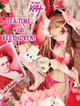 TEA TIME with BEETHOVEN! THE GREAT KAT'S "BEETHOVEN MOSH 2" SINGLE! RECORDING AND MUSIC VIDEO! CELEBRATE BEETHOVEN'S 250TH BIRTHDAY-DEC 16, 2020-with THE GREAT KAT REINCARNATION of BEETHOVEN! 