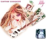 GUITAR GODDESS! From THE GREAT KAT'S "BEETHOVEN MOSH 2" RECORDING AND MUSIC VIDEO! CELEBRATE BEETHOVEN'S 250TH BIRTHDAY-DEC 16, 2020-with THE GREAT KAT REINCARNATION of BEETHOVEN! 