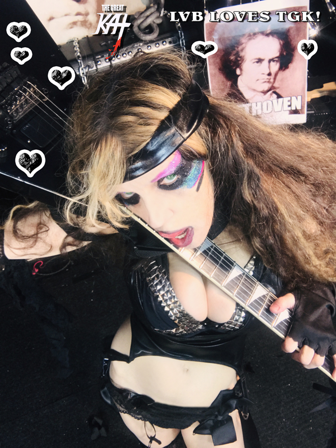 LVB LOVES TGK! THE GREAT KAT'S "BEETHOVEN MOSH 2" SINGLE! RECORDING AND MUSIC VIDEO! CELEBRATE BEETHOVEN'S 250TH BIRTHDAY-DEC 16, 2020-with THE GREAT KAT REINCARNATION of BEETHOVEN! 