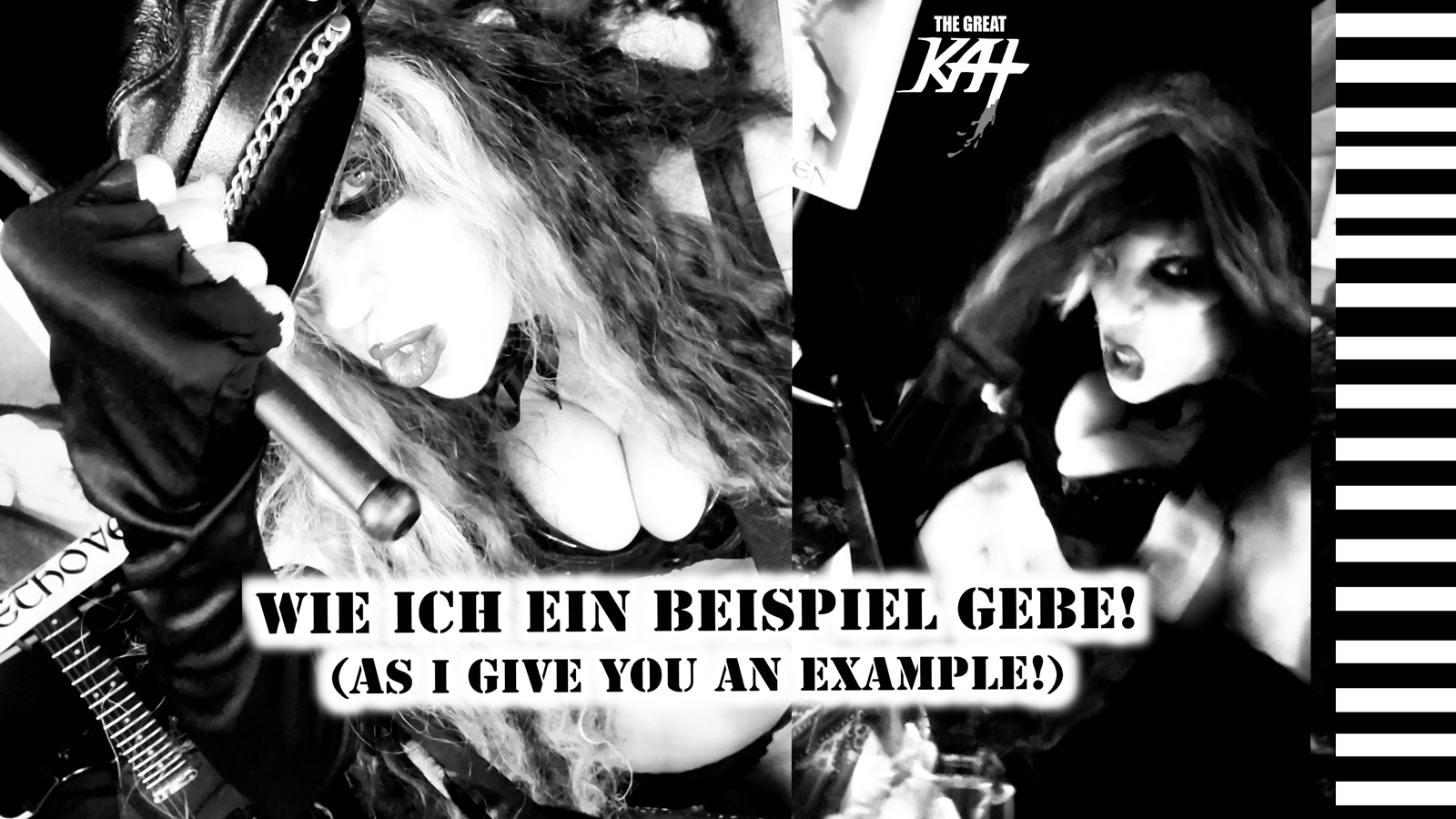 NEW BEETHOVEN'S "EGMONT OVERTURE for GUITAR, ACTOR AND SYMPHONY ORCHESTRA" GREAT KAT RECORDING & MUSIC VIDEO WORLD PREMIERE!