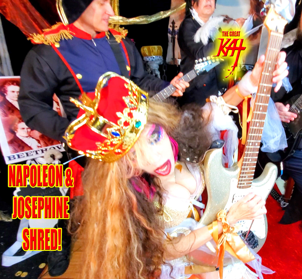 THE GREAT KAT'S BEETHOVEN'S EROICA SYMPHONY for GUITAR and SYMPHONY ORCHESTRA MUSIC VIDEO!RECORDING AND MUSIC VIDEO! CELEBRATE BEETHOVEN'S 250TH BIRTHDAY-DEC 16, 2020-with THE GREAT KAT REINCARNATION of BEETHOVEN!