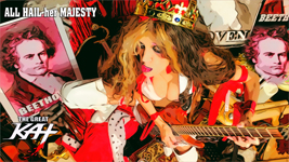 ALL HAIL HER MAJESTY! THE GREAT KAT'S BEETHOVEN'S EROICA SYMPHONY for GUITAR and SYMPHONY ORCHESTRA MUSIC VIDEO!RECORDING AND MUSIC VIDEO! CELEBRATE BEETHOVEN'S 250TH BIRTHDAY-DEC 16, 2020-with THE GREAT KAT REINCARNATION of BEETHOVEN!