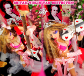 GUITAR/VIOLIN VAN BEETHOVEN! THE GREAT KAT'S BEETHOVEN'S EROICA SYMPHONY for GUITAR and SYMPHONY ORCHESTRA MUSIC VIDEO!RECORDING AND MUSIC VIDEO! CELEBRATE BEETHOVEN'S 250TH BIRTHDAY-DEC 16, 2020-with THE GREAT KAT REINCARNATION of BEETHOVEN!