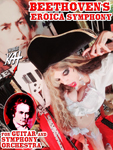 THE GREAT KAT'S BEETHOVEN'S EROICA SYMPHONY for GUITAR and SYMPHONY ORCHESTRA MUSIC VIDEO!RECORDING AND MUSIC VIDEO! CELEBRATE BEETHOVEN'S 250TH BIRTHDAY-DEC 16, 2020-with THE GREAT KAT REINCARNATION of BEETHOVEN!