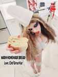 WARM HOMEMADE BREAD! Love, Chef Great Kat! THE GREAT KAT'S BEETHOVEN'S FR ELISE for GUITAR, VIOLIN and PIANO! RECORDING AND MUSIC VIDEO! CELEBRATE BEETHOVEN'S 250TH BIRTHDAY-DEC 16, 2020-with THE GREAT KAT REINCARNATION of BEETHOVEN! 